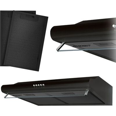 Cappa Nera Berdsen - 60cm, Cucina Moderna Cappa Nera Berdsen - 60cm, Cucina Moderna