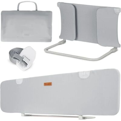 Nukido - 722600 - 150 x 44 x 41 cm - harmaa - sängyn reunan suojus Nukido - 722600 - 150 x 44 x 41 cm - harmaa - sängyn reunan suojus