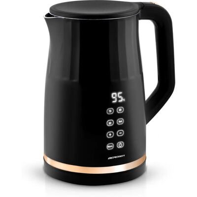 Berdsen Elektryczny czajnik - Regulacja temperatury - 1,7L - Czarny Berdsen Elektryczny czajnik - Regulacja temperatury - 1,7L - Czarny