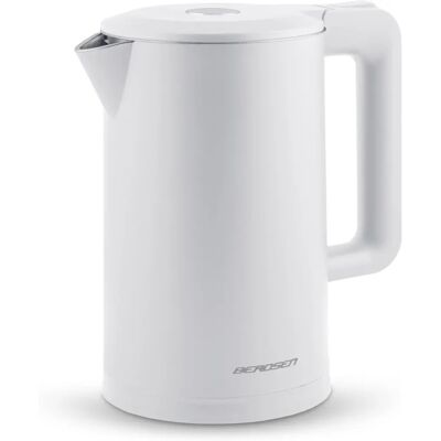 Hervidor Eléctrico Blanco Berdsen - 1,7L - Acero Inoxidable Hervidor Eléctrico Blanco Berdsen - 1,7L - Acero Inoxidable