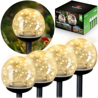 Ilumen LS-103 Průhledná solární koule - Solární lampa Ilumen LS-103 Průhledná solární koule - Solární lampa