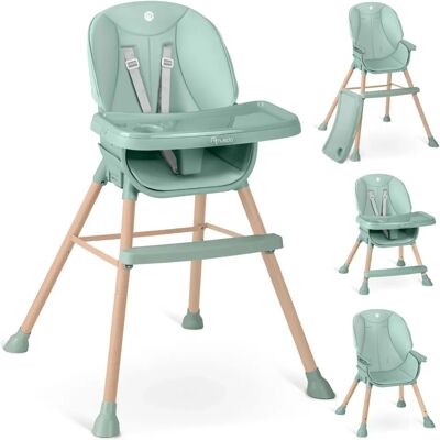 Chaise haute TILO Nukido Verte - Polyvalente pour Jouer & Lire - Publicité Chaise haute TILO Nukido Verte - Polyvalente pour Jouer & Lire - Publicité