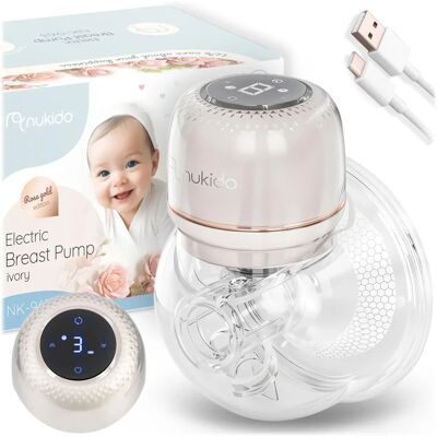 Nukido NK-963 Elektrische Brustpumpe - 3 Phasen, Kabellos, 210ml Nukido NK-963 Elektrische Brustpumpe - 3 Phasen, Kabellos, 210ml