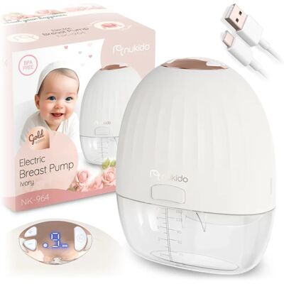 Nukido NK-964 Kabellose Elektrische Milchpumpe - 3 Phasen, 150ml, BPA-frei Nukido NK-964 Kabellose Elektrische Milchpumpe - 3 Phasen, 150ml, BPA-frei
