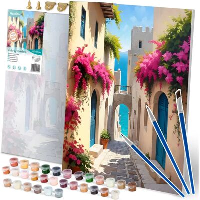 Massido Cityscape Peinture par Numéros - Pour Tous les Niveaux - Publicité Massido Cityscape Peinture par Numéros - Pour Tous les Niveaux - Publicité