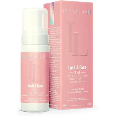 Schiuma Detergente Delicata INSTALASH Lash & Face - Viso & Occhi 100ml Schiuma Detergente Delicata INSTALASH Lash & Face - Viso & Occhi 100ml