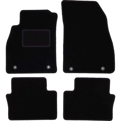 Alfombrillas de terciopelo negro WLG-CARLUX - Opel Insignia A Alfombrillas de terciopelo negro WLG-CARLUX - Opel Insignia A