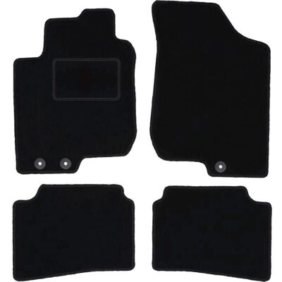 WLG-CARLUX - Kia Ceed I - Alfombrillas Terciopelo negro - Car mats WLG-CARLUX - Kia Ceed I - Alfombrillas Terciopelo negro - Car mats