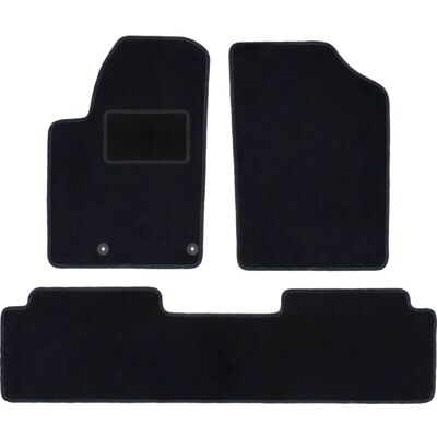WLG-CARLUX - Peugeot Partner I Kombivan Tepee - Velour - Negro WLG-CARLUX - Peugeot Partner I Kombivan Tepee - Velour - Negro