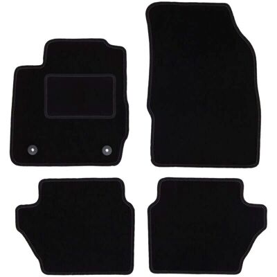 WLG-CARLUX - Ford Fiesta MK7 - Velluto Nero - 2011-2017 - Tappetini auto WLG-CARLUX - Ford Fiesta MK7 - Velluto Nero - 2011-2017 - Tappetini auto