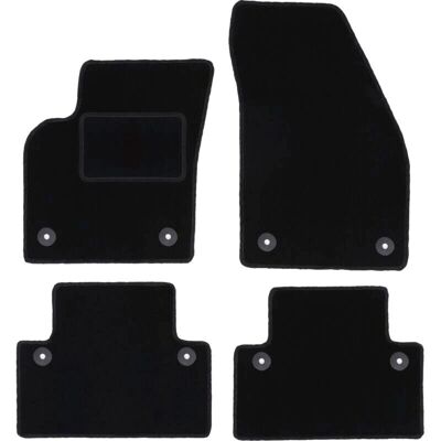 VOLVO - V50 - Musta sametti - Volvo V50 - Auton matot VOLVO - V50 - Musta sametti - Volvo V50 - Auton matot
