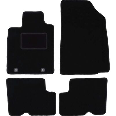 Alfombrillas de coche WLG-CARLUX - A medida para Dacia Sandero I - Negro Alfombrillas de coche WLG-CARLUX - A medida para Dacia Sandero I - Negro