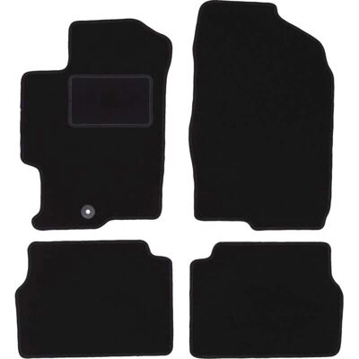 WLG-CARLUX - Mazda 6 I GG/GY - terciopelo negro - ajuste completo - alfombrillas WLG-CARLUX - Mazda 6 I GG/GY - terciopelo negro - ajuste completo - alfombrillas