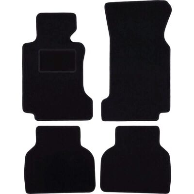 WLG-CARLUX - BMW 7 E38 - Negro - Terciopelo - Alfombrillas WLG-CARLUX - BMW 7 E38 - Negro - Terciopelo - Alfombrillas