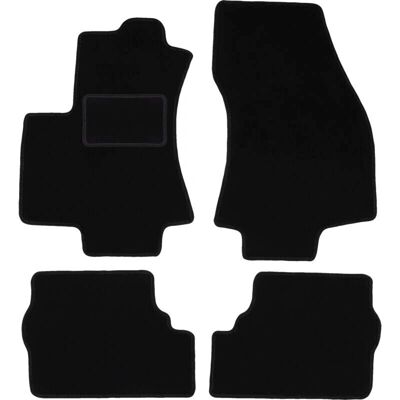 WLG-CARLUX - Zafira A - Negro - Alfombrillas de coche WLG-CARLUX - Zafira A - Negro - Alfombrillas de coche