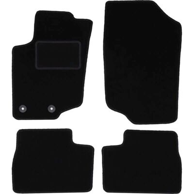 Peugeot - 207 SW - Velours noir - 2006-2012 - Car mats - Publicité Peugeot - 207 SW - Velours noir - 2006-2012 - Car mats - Publicité