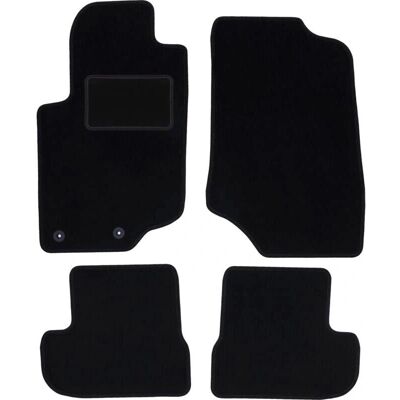 WLG-CARLUX - Peugeot 207CC - Velours Noir - Car mats - Publicité WLG-CARLUX - Peugeot 207CC - Velours Noir - Car mats - Publicité