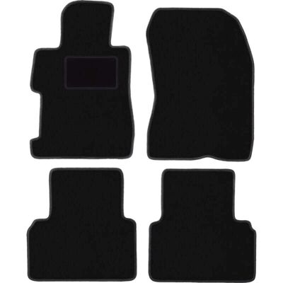 WLG-CARLUX - Civic VIII 4D - Negro - Alfombrillas Velour WLG-CARLUX - Civic VIII 4D - Negro - Alfombrillas Velour