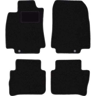 WLG-CARLUX - Tiida C11 - Velour Negro - Alfombrillas WLG-CARLUX - Tiida C11 - Velour Negro - Alfombrillas