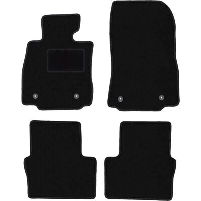 WLG-CARLUX - Mazda 2 III - Negro - Alfombrillas WLG-CARLUX - Mazda 2 III - Negro - Alfombrillas
