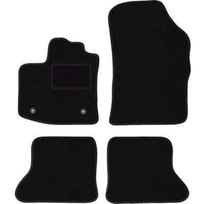 WLG-CARLUX - Dokker - Velour Negro - Alfombrillas WLG-CARLUX - Dokker - Velour Negro - Alfombrillas