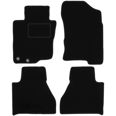 WLG-CARLUX - Hilux VIII - Terciopelo Negro - Car Mats WLG-CARLUX - Hilux VIII - Terciopelo Negro - Car Mats