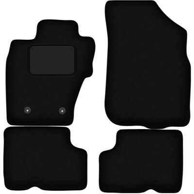 WLG-CARLUX - Dacia Duster I 4WD - Negro - Terciopelo - Alfombrillas WLG-CARLUX - Dacia Duster I 4WD - Negro - Terciopelo - Alfombrillas