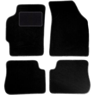 WLG-CARLUX - Kia Shuma 1997-2004 - Velour negro - Alfombrillas de coche WLG-CARLUX - Kia Shuma 1997-2004 - Velour negro - Alfombrillas de coche