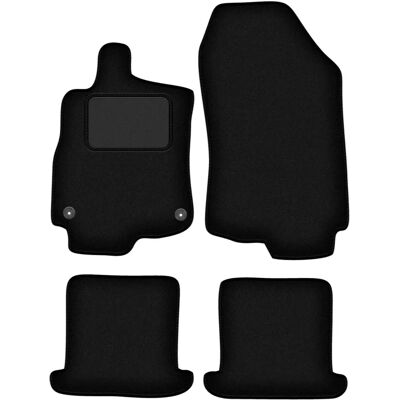 Tapis de velours noir WLG-CARLUX pour Renault Megane III Cabrio - Tapis de voiture - Publicité Tapis de velours noir WLG-CARLUX pour Renault Megane III Cabrio - Tapis de voiture - Publicité