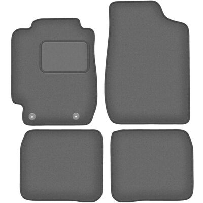 WLG-CARLUX - GRAFIET - Grafito - Cuatro alfombrillas - car mats WLG-CARLUX - GRAFIET - Grafito - Cuatro alfombrillas - car mats