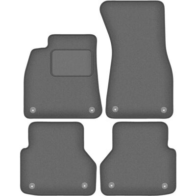 WLG-CARLUX GRAFIET Grafito Audi A7 C8 Alfombrillas WLG-CARLUX GRAFIET Grafito Audi A7 C8 Alfombrillas