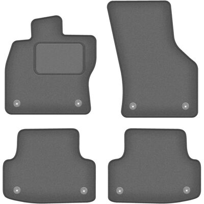 Audi - A3 8V - Grafiitti - 4-pakkaus auton mattoja Audi - A3 8V - Grafiitti - 4-pakkaus auton mattoja