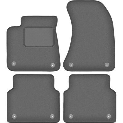 WLG-CARLUX - Audi A8 D4 - Grafito - Cuatro piezas - Car Mats WLG-CARLUX - Audi A8 D4 - Grafito - Cuatro piezas - Car Mats