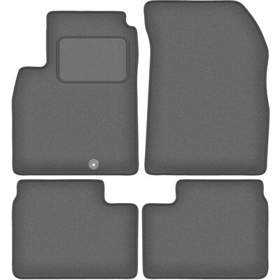 Nissan - Micra K13 - Grafito - Polipropileno - Car mats Nissan - Micra K13 - Grafito - Polipropileno - Car mats