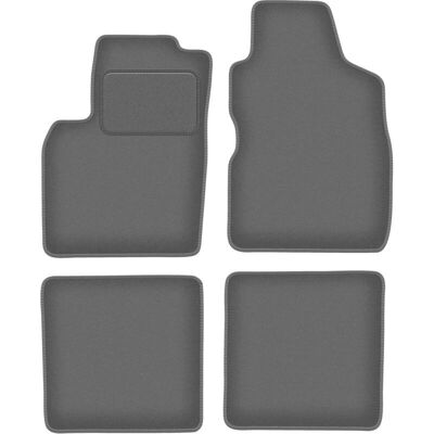 Fiat - Panda II - Grafito - Polipropileno - Alfombrillas de coche Fiat - Panda II - Grafito - Polipropileno - Alfombrillas de coche