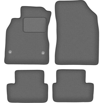 WLG-CARLUX - GRAFIET - Grafito - 4-piece - Alfombrillas WLG-CARLUX - GRAFIET - Grafito - 4-piece - Alfombrillas