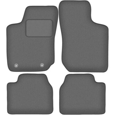 WLG-CARLUX - GRAFIET - Graphite - 4-piece set - Alfombrillas de coche WLG-CARLUX - GRAFIET - Graphite - 4-piece set - Alfombrillas de coche