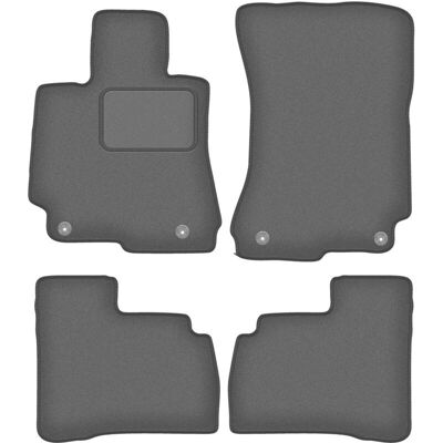 WLG-CARLUX - Mercedes W221 S - Grafito - Alfombrillas de coche WLG-CARLUX - Mercedes W221 S - Grafito - Alfombrillas de coche