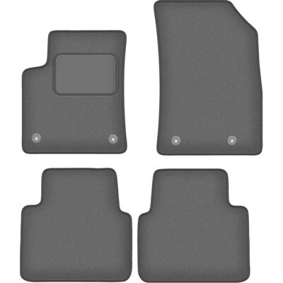 WLG-CARLUX - WLG-CARLUX-GRAFIET - grafito - Alfombrillas para coche WLG-CARLUX - WLG-CARLUX-GRAFIET - grafito - Alfombrillas para coche