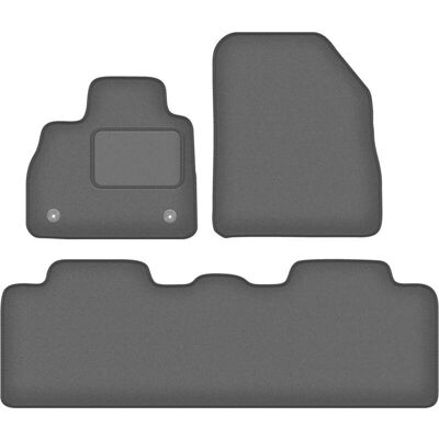 WLG-CARLUX - Renault Espace V - Grafito - Tapetes WLG-CARLUX - Renault Espace V - Grafito - Tapetes