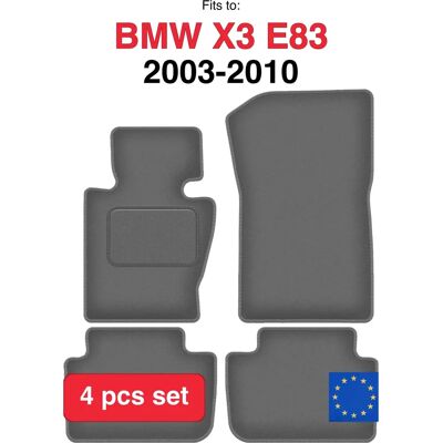 WLG-CARLUX - GRAFIET - Grafito - Polipropileno - Alfombrillas del coche WLG-CARLUX - GRAFIET - Grafito - Polipropileno - Alfombrillas del coche