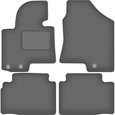 WLG-CARLUX - GRAFIET - Grafito 4 piezas Hyundai Tucson II Alfombrillas WLG-CARLUX - GRAFIET - Grafito 4 piezas Hyundai Tucson II Alfombrillas