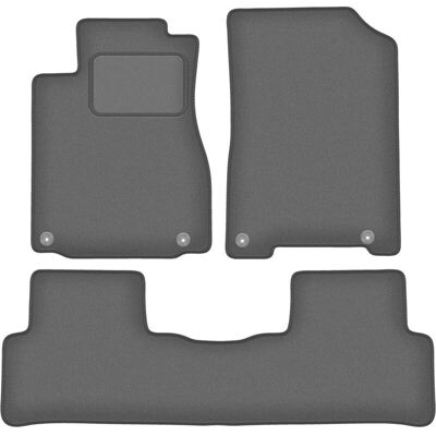WLG-CARLUX - CR-V IV 2011-2018 - Grafito - Car mats WLG-CARLUX - CR-V IV 2011-2018 - Grafito - Car mats