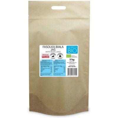Biogo.pl Bio Weiße Bohne 5kg - Hülsenfrüchte Biogo.pl Bio Weiße Bohne 5kg - Hülsenfrüchte