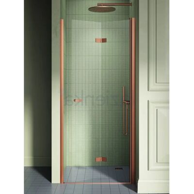 OTITEC - Monako Copper Brushed - 90 cm - Prysznicowa ścianka OTITEC - Monako Copper Brushed - 90 cm - Prysznicowa ścianka