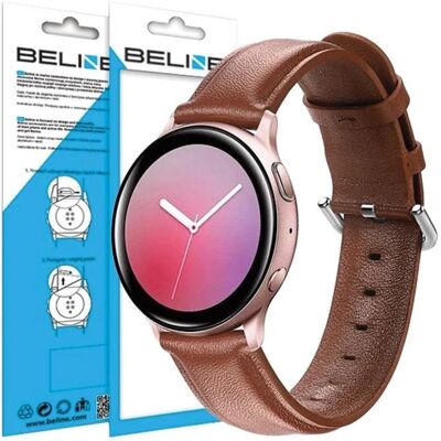 Beline Watch 22mm Braun Elegant - Uhrenarmband Beline Watch 22mm Braun Elegant - Uhrenarmband