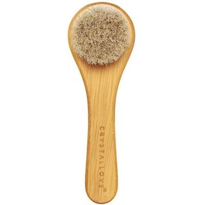 Crystallove Bamboo Face Brush - Facial Cleansing - Natural Bamboo Crystallove Bamboo Face Brush - Facial Cleansing - Natural Bamboo