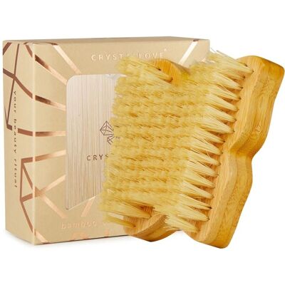 Crystallove Bamboo Butterfly Agave Body Brush - Body Care Crystallove Bamboo Butterfly Agave Body Brush - Body Care