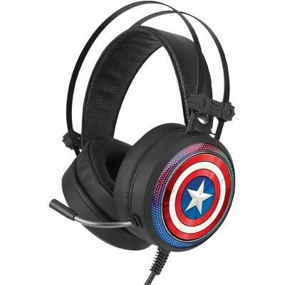 Écouteurs Sans Fil Marvel Avengers - Noir - Audio, Micro, Bluetooth - Publicité Écouteurs Sans Fil Marvel Avengers - Noir - Audio, Micro, Bluetooth - Publicité