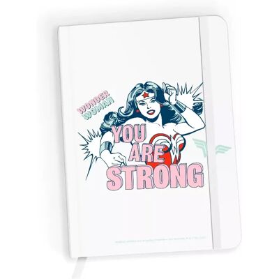 ERT Group Caderno Wonder Woman - 192 Folhas - Multicolorido - A5 ERT Group Caderno Wonder Woman - 192 Folhas - Multicolorido - A5